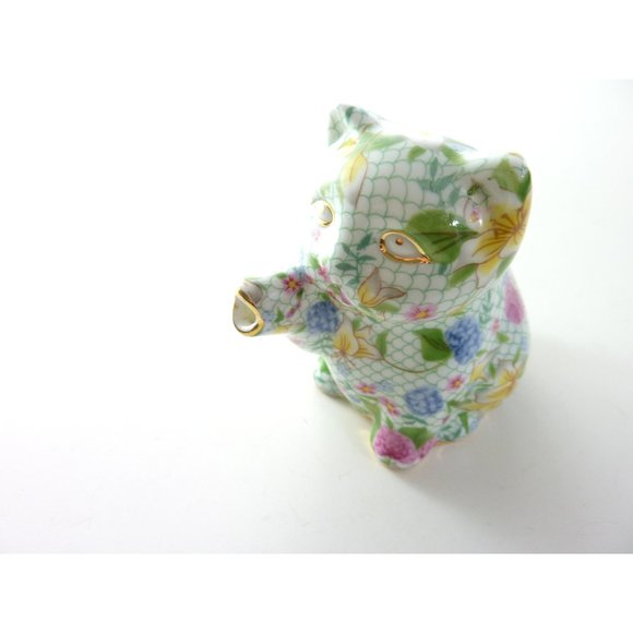 Vintage Cat Creamer Chintz